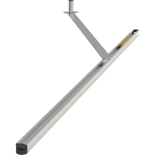 Porti Türöffnungsbegrenzer für Holztüren bis 65kg - Hochwertiger Türöffnungsbegrenzer aus eloxiertem Aluminium, ideal für Objekttüren. Mit einer Höhe von 635 mm und einer Breite von 16 mm bietet er zuverlässige Sicherheit und Funktionalität.