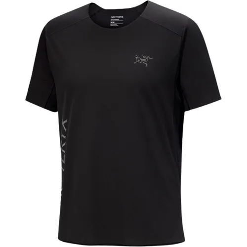 Arcteryx Herren Norvan Downword Logo T-Shirt (Größe S, schwarz)