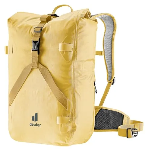 deuter Amager 25+5 - Wasserdichter Fahrradrucksack mit Roll-Top Verschluss - Rucksäcke mit verstaubaren Hüftflossen, ideal für Fahrradtouren, bietet Volumenerweiterung und ein verstärktes Laptopfach für optimalen Schutz.