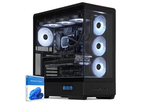 Sedatech Gaming PC mit Wasserkühlung • RTX 5080 | AMD Ryzen 9 9950X3D - Leistungsstarker Desktop-Computer für Gaming-Fans. Mit NVIDIA GeForce RTX 5080 und AMD Ryzen 9 für flüssiges 4K-Gaming. Ideal für anspruchsvolle AAA-Titel und Multitasking.