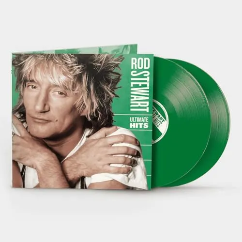 Rod Stewart - Ultimate Hits (2025) 2 LP Green Vinyl Preorder - Schallplatten: Limitierte grüne Vinyl-Edition mit den größten Hits von Rod Stewart, perfekt für Sammler und Fans!