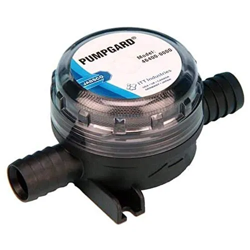 Jabsco 46400-0010 Pumpgard Saugfilter, 40 MESH (Feinfilter), Steckanschluss Pump