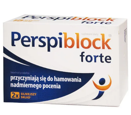 PerspiBlock - Tabletten gegen übermäßiges Schwitzen - Nahrungsergänzungsmittel zur Regulierung von übermäßigem Schwitzen, mit natürlichen Extrakten aus Salbeiblättern und Schachtelhalmkraut, 30 Tabletten pro Packung.