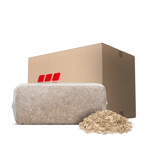Sack Miscanthus Häcksel Mulch – Mix 1–50 mm | 20 kg für optimalen Beet Schutz - Mulch für Innen- & Außenbereich, nachhaltig aus Miscanthus, ideal für eine Abdeckfläche von 2,00m² und schützt Ihre Pflanzen effektiv.