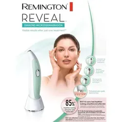 Remington Mikrodermabrasion Diamond REVEAL MD3000 - Peelings für straffe, strahlende Haut mit 3 professionellen Diamantaufsätzen und 4 Intensitätsstufen – für ein jugendliches Aussehen zu Hause.