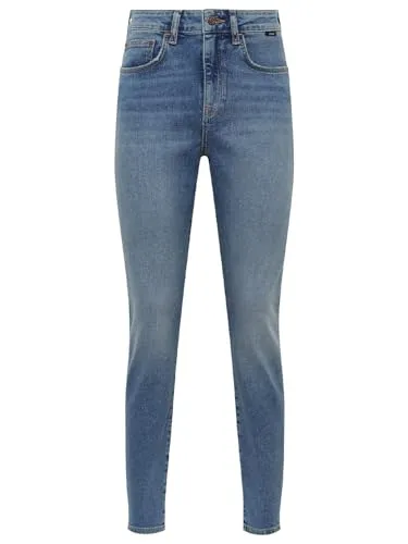 Mavi Damen Star Jeans, mid Shaded 90s, 26/29 - Jeans für Damen, schmeichelt der Figur und ist ein vielseitiges It-Piece, das zu jedem Anlass passt. Pflegeleicht und im klassischen 5-Pocket-Style.