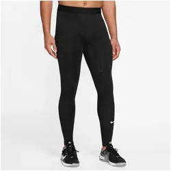 Nike M NP WARM TGHT Tights Herren in black-white, Größe S - Sportliche Tights für Herren, feuchtigkeitsableitend und atmungsaktiv dank Dri-FIT-Technologie, ideal für anspruchsvolle Workouts und Outdoor-Aktivitäten.