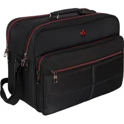 Arbeitstasche Umhängetasche Messenger Flugbegleiter XXL - Herren Umhängetasche für Business und Freizeit, wasserabweisend und mit mehreren Fächern für optimale Organisation.