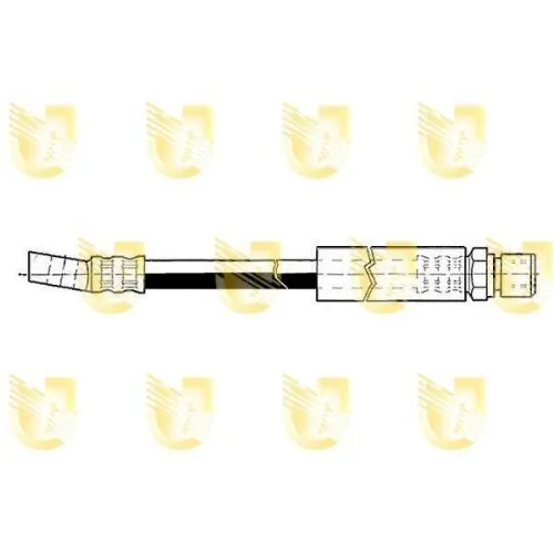 Bremsschlauch Unigom 379500 für Opel Vorne