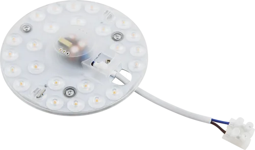 MCS-1452736 LED-Modul - Umrüstsatz Ø12,5 cm, 12 W, 1050 lm - Praktisches LED Umbau-Set für Decken- und Einbauleuchten. Tauschen Sie alte Halogen- oder defekte LED-Leuchten aus und nutzen Sie das Gehäuse weiter. Step-Dimming mit herkömmlichem Lichtschalter für individuelle Lichtstimmungen.