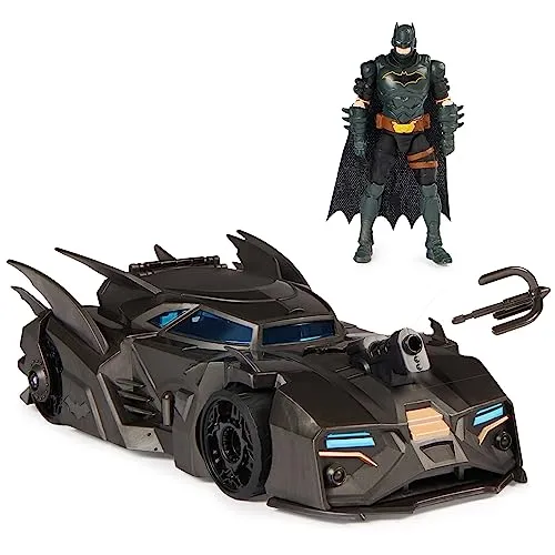 Spin Master - Batman Offroad Batmobile mit Fanghaken-Katapult