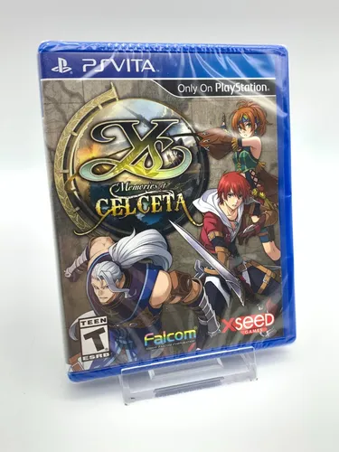 Ys: Memories of Celceta für PS Vita - Neu & OVP - Rollenspiel für die Sony PlayStation Vita, USK ab 12 Jahren, erlebe ein episches Abenteuer in der fantastischen Welt von Celceta.