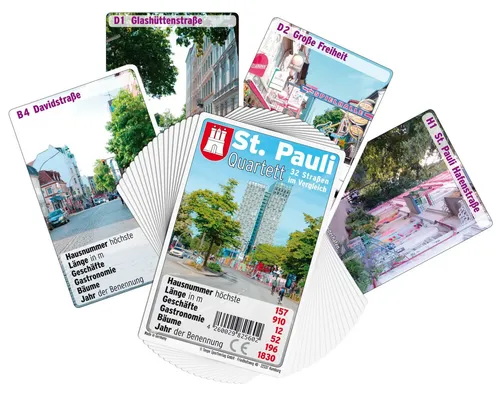 Hamburg St. Pauli Quartett | Spiel | Deutsch (2023) | 30 Minuten, 2-6 Spieler