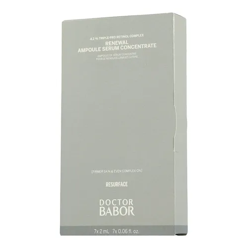 Babor Doctor Babor Resurface Renewal Ampoule Serum 14ml - Gesichtsmasken mit 14 ml hochwirksamem Serum für sofortige Hauterneuerung und ein strahlendes Hautbild.