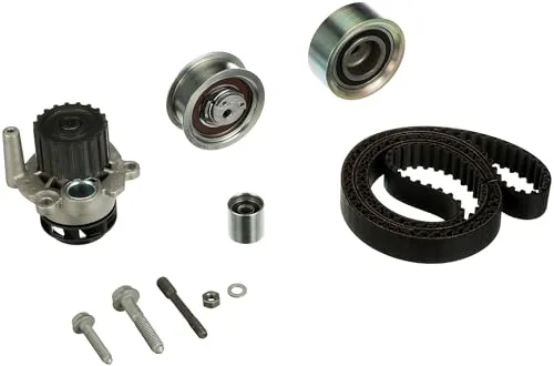 GATES PowerGrip Kit + Wasserpumpe KP25559XS-2 - Auto-Zahnriemen-Kits: Komplettes Set in Erstausrüsterqualität für über 95% aller europäischen Fahrzeuge, inklusive Wasserpumpe und Montageanleitung für einfachen Einbau.