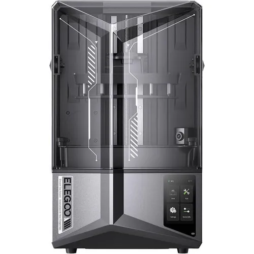Elegoo Saturn 4 Ultra 3D-Drucker - Innovativer 3D-Drucker mit 12K-Mono-LCD für detailgenaue Modelle und schneller Kippfreigabe-Technologie für bis zu 150 mm/h Druckgeschwindigkeit.