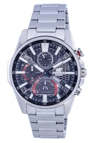 Casio Edifice Mobile Link Analog Solar EQB-1200D-1A EQB1200D-1 100M Herrenuhr