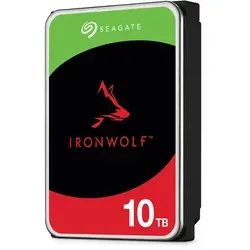 Seagate IronWolf 10TB 3.5 Zoll SATA 6Gb/s + Rescue Interne CMR NAS Festplatte