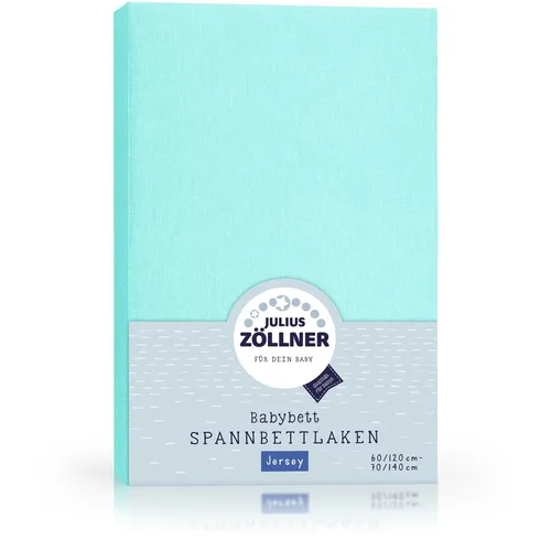 Julius Zöllner Spannbetttuch Jersey 70X140 / 60X120 Mint TOP