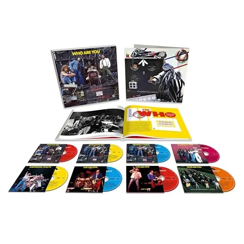 The Who Who Are You (Super Deluxe Book Edition) - CD Box Set - CD Box Set mit 8 Discs und Blu-ray, inklusive exklusivem Material. Perfekt für Rock-Fans und Sammler, Erscheinungsdatum: 31.10.2025.