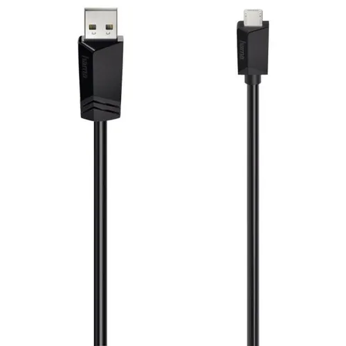 Hama Micro-USB-2.0-Kabel, zum Anschluss eines PC/Notebook an ein USB-Endgerät