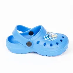 Sonic The Hedgehog Kinder Gartenschuhe Clogs für Sommer Freizeit Strand Clog blau 32-33 EU