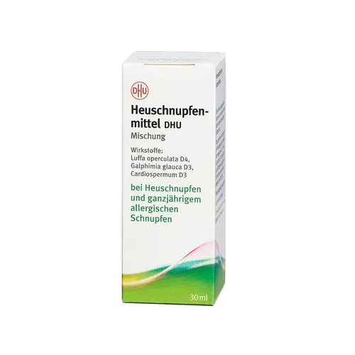 DHU Heuschnupfenmittel Mischung 30 ml - Sanfte Unterstützung bei Heuschnupfen mit der DHU Mischung. Ideal für Allergiker, einfach anzuwenden und zuverlässig in der täglichen Nutzung.