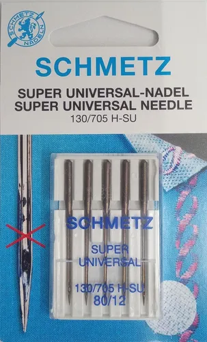 SCHMETZ Super Universal Nadeln 130/705 H-SU St. 80 (Antihaftbeschichtung)