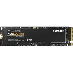 Samsung 970 EVO Plus NVMe M.2 SSD 2 TB - Hochleistungs-SSD mit 3.500 MB/s, ideal für Gaming und Grafikbearbeitung, kompakt und zuverlässig
