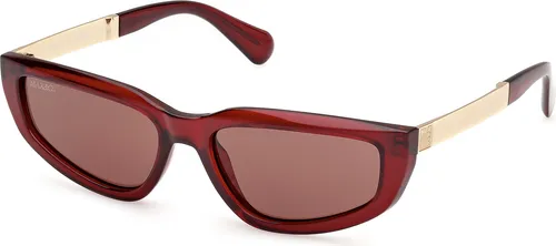 Max &Co MO0125 66E shiny dark red 56/17/140 Damen Sonnenbrillen