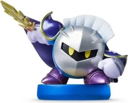 Nintendo Amiibo - Meta Knight aus der Kirby Collection - Toys to Life Figur von Meta Knight, ideal für Fans der Kirby-Serie, bringt dein Spiel auf das nächste Level und ist ein Sammlerstück in Originalverpackung.