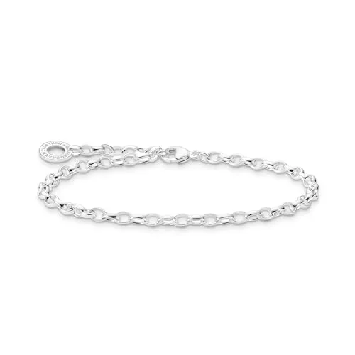 Thomas Sabo Damen Charm-Armband Classic Charm Club 925 Sterling Silber - Elegantes Charm-Armband aus 925er Sterlingsilber, ideal kombinierbar mit individuellen Charm-Anhängern für unzählige Gestaltungsmöglichkeiten. Perfekt als persönliches Geschenk für jeden Anlass.