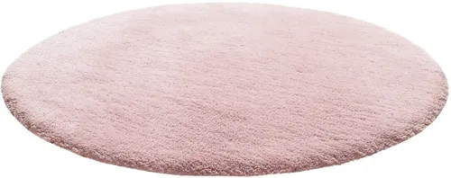 Badematte HOMIE LIVING "Porto Azzurro", rosa, H:30mm - Die kuschelige Badematte Porto Azzurro von Homie Living bietet Komfort und Rutschfestigkeit. Mit ihrem flauschigen Flor und der rutschhemmenden Gummierung verwandelt sie jedes Bad in eine Wohlfühloase. Maschinenwaschbar und fußbodenheizungsgeeignet.