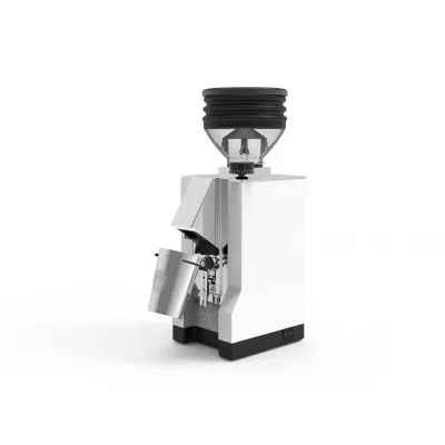Eureka Mignon Zero 16CR - Kompakte Kaffeemühle für Single-Dosing, ideal für frischen Espresso – mit nahezu totraumarmer Mahlkammer und präziser, stufenloser Einstellung. Erhältlich in elegantem Chrom-Finish.