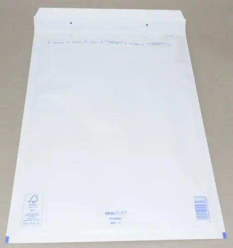 aroFOL® CLASSIC Luftpolsterversandtaschen 32cm x 45,5cm für E4 weiß - ein S ...