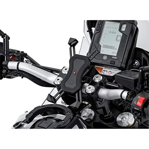 Hashiru Motorrad-Navigationsgeräthalterung Handyhalterung Motorrad Roller Moped | Befestigung Lenker 22–26,1mm oder Spiegel | Für viele Smartphone Handys wie iPhone Samsung