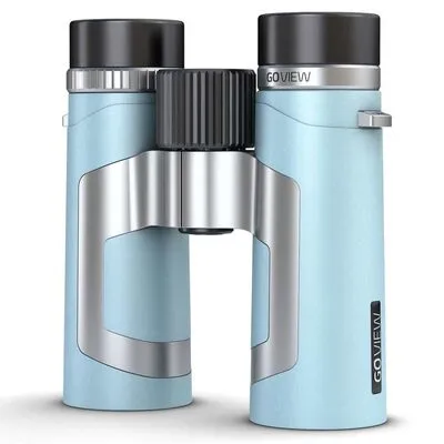 GoView ZOOMR 10x34 Fernglas blau - Fernglas für Reisen mit 10-facher Vergrößerung und robustem Magnesiumgehäuse, ideal für Outdoor-Abenteuer und Naturbeobachtungen.