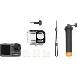 DJI Osmo Action 4 Tauch-Zubehörset - Zubehör für ActionCams, optimal für Tauchgänge bis 60m, inklusive schwimmfähigem Stativ für stabile Aufnahmen und brillante 4K-Videos auch bei schlechten Lichtverhältnissen.