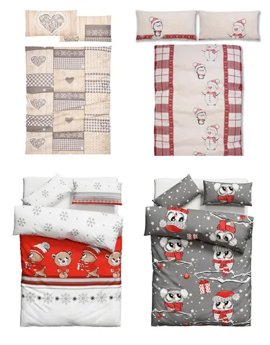 Otto Home Bettwäsche "Janina in Gr. 135x200 oder 155x220 cm", rosa (bärchen), B/L: 135cm x 200cm, 1 Stk., 1 Stk., Linon, B/L: 80cm x 40cm, 2 Stk.