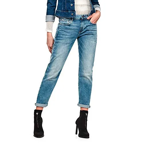G-STAR RAW Damen Kate Boyfriend Jeans - Stylische Boyfriend Jeans mit normaler Bundweite und weitem Bein, ideal für einen lässigen Look und hohen Tragekomfort.