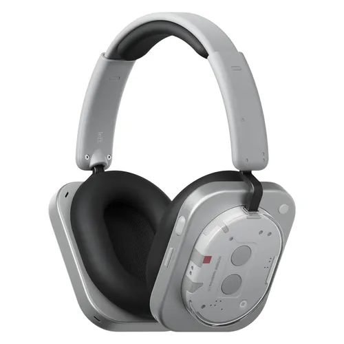 Nothing Headphone (1) - Kabellose & Kabelgebundene Kopfhörer mit ANC - Kopfhörer mit aktiver Geräuschunterdrückung (ANC) und bis zu 35 Stunden Akkulaufzeit, ideal für ungestörtes Hören unterwegs.