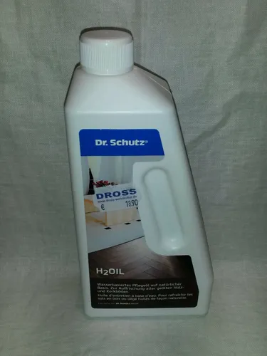 Dr. Schutz H2OIL 750ml Wasserbasiertes Pflegeoel für Parkett/Kork Geoelter Böden