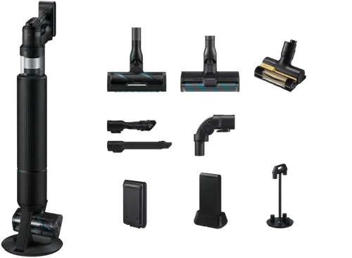 Samsung Bespoke AI Jet Lite Pro Besenstaubsauger - Handstaubsauger mit automatischer All-in-One-Reinigungsstation, die 99,999% des Feinstaubs auffängt und eine Laufzeit von bis zu 100 Minuten bietet.