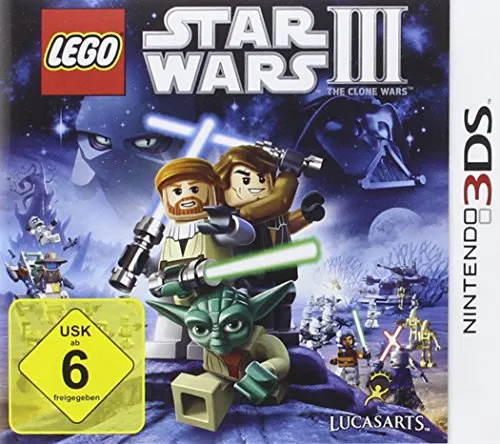 Lego Star Wars 3 - The Clone Wars - Spiele in der aufregenden LEGO-Welt und erlebe die epische Handlung von Star Wars: The Clone Wars! Mit neuen Gameplay-Features, aufregenden Bodenschlachten und über 20 Missionen ist dieses Spiel ein Muss für alle Fans!