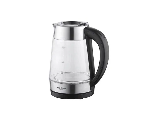 MICHELINO 1,8L Wasserkocher Edelstahl Teekessel - Kupfer - Wasserkocher aus hochwertigem Edelstahl mit 1,8L Kapazität, automatischer Abschaltung und 360° Schwenksockel für sicheren Komfort in Ihrer Küche.