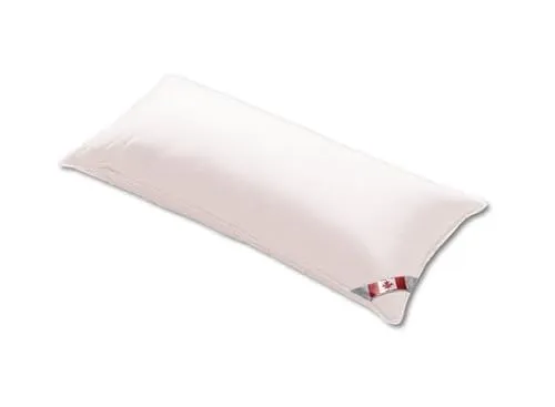 Künsemüller Daunenkissen „3 Kammer Kopfkissen Canada“, 40x80 cm - Kissen für Schlafzimmer und Gästezimmer, 3-Kammer-Design für optimalen Schlafkomfort, maschinenwaschbar und ideal für Allergiker.