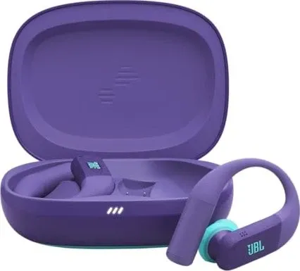 JBL Endurance PEAK 4 - Wireless In-Ear-Kopfhörer mit ANC - Robuste In-Ear-Kopfhörer für Sport mit kraftvollem JBL Pure Bass Sound. Wasser- und staubdicht (IP68) sowie bis zu 48 Stunden Akkulaufzeit. Perfekte Passform für intensives Training und anpassbare Klangprofile.