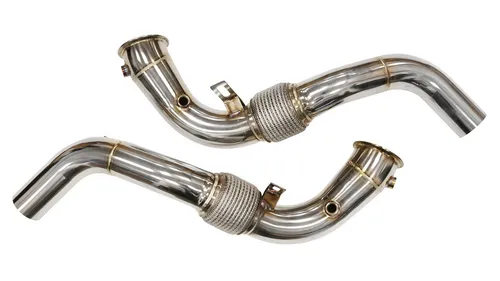Auspuffanlage Downpipe   für BMW F85 F86 X5M X6M Decat S63B44