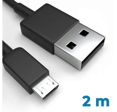 Justcom Alcatel 1 2021 USB-Kabel, Micro-USB, USB-A (200 cm), Schnellladekabel, Datenkabel, Handy, Tablet