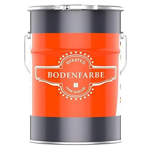 BEKATEQ Betonfarbe Platingrau 5 l – Strapazierfähige Bodenbeschichtung für innen & außen - Die seidenmatte Betonfarbe schützt zuverlässig vor Schmutz und ist ideal für Werkstatt, Garage und Terrasse. Einfach aufzutragen, schnelltrocknend und mit hoher Reichweite – für langlebige Ergebnisse.